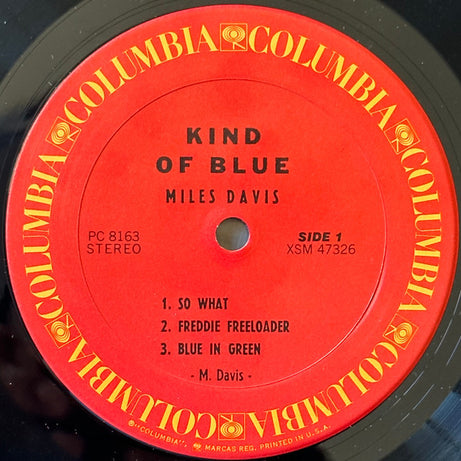 Miles Davis : Kind Of Blue (LP, Album, RE, San)