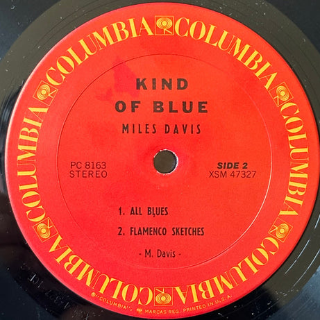 Miles Davis : Kind Of Blue (LP, Album, RE, San)