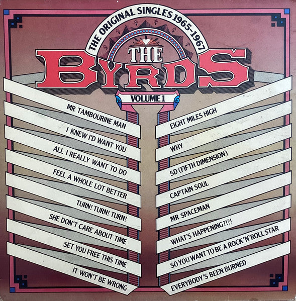 The Byrds : The Original Singles 1965-1967 Volume 1 (LP, Comp, Mono, RE)