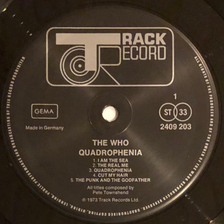 The Who : Quadrophenia (2xLP, Album, RE)