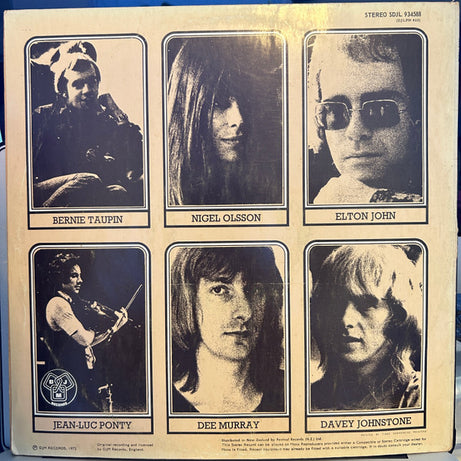 Elton John : Honky Château (LP, Album, Gat)