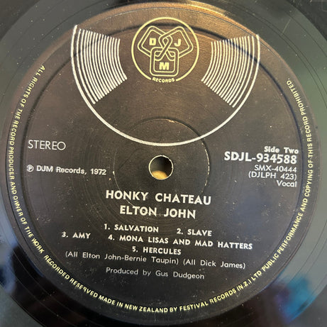 Elton John : Honky Château (LP, Album, Gat)