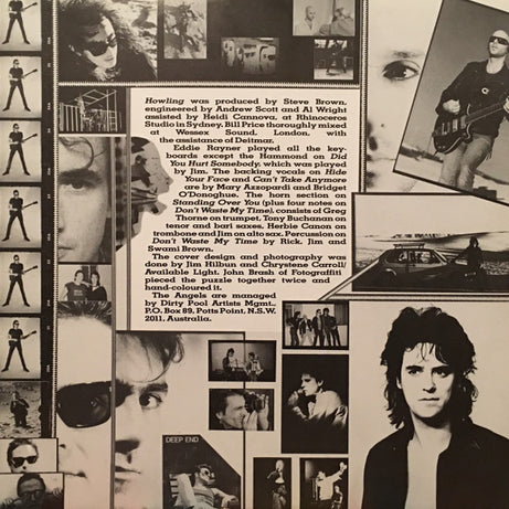 The Angels : Howling (LP, Album)