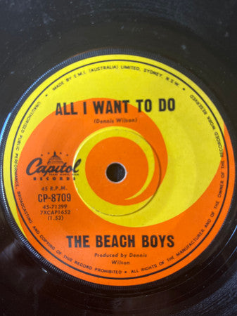 The Beach Boys : I Can Hear Music (7", Single, Promo)
