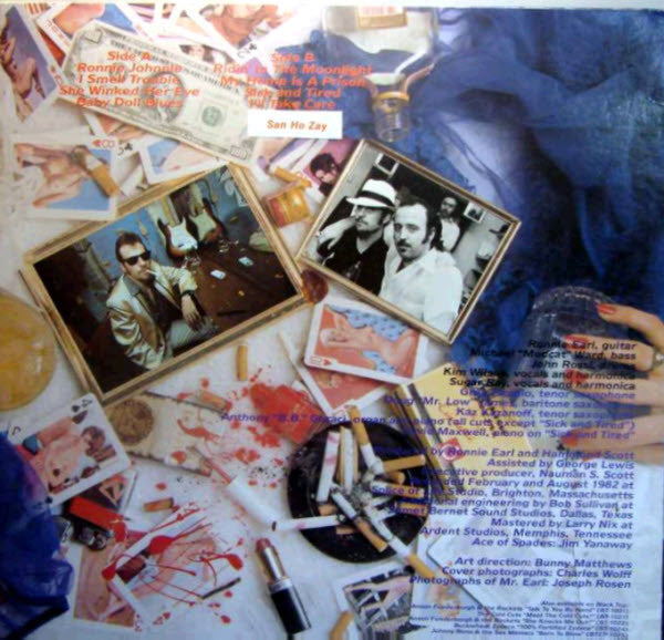 Ronnie Earl & The Broadcasters* : Smoking (LP, Album)