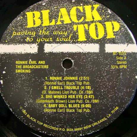 Ronnie Earl & The Broadcasters* : Smoking (LP, Album)
