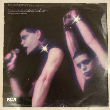 Lou Reed : Rock N Roll Animal (LP, Album, RE)