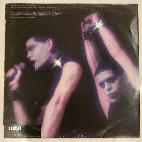 Lou Reed : Rock N Roll Animal (LP, Album, RE)