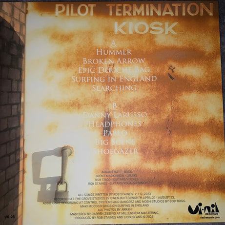 Lion Island (2) : Pilot Termination Kiosk (LP, Album, Ltd, Blu)