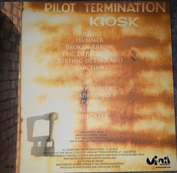 Lion Island (2) : Pilot Termination Kiosk (LP, Album, Ltd, Blu)