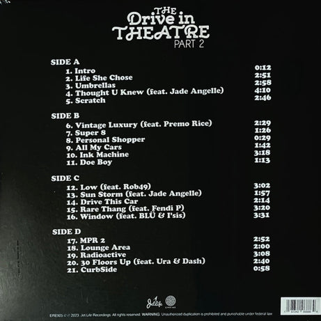 Curren$y : The Drive In Theatre Part 2 (2xLP, Ltd, Smo)