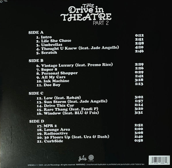 Curren$y : The Drive In Theatre Part 2 (2xLP, Ltd, Smo)