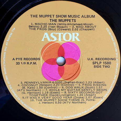 The Muppets : Jim Henson's Muppet Show Music Album (LP, Album)