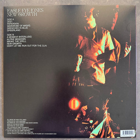 Eagle Eye Jones : New Growth (12", Album, Ltd)