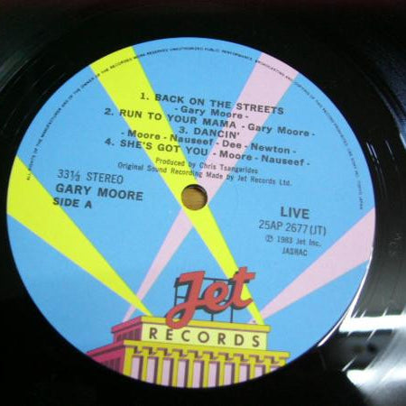 Gary Moore : Live (LP, Album)