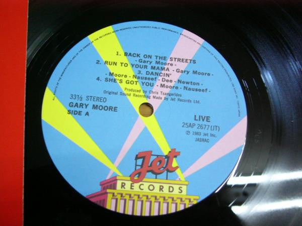 Gary Moore : Live (LP, Album)