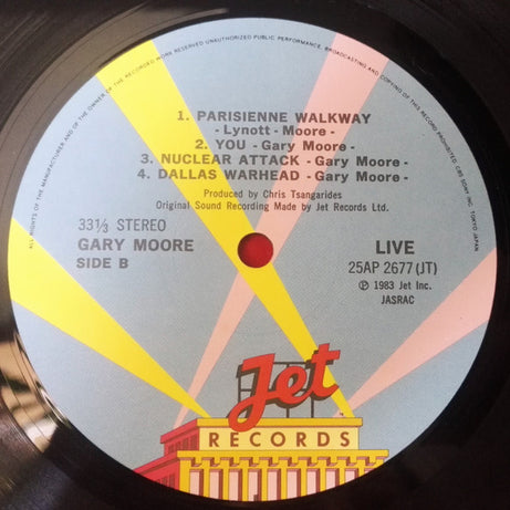 Gary Moore : Live (LP, Album)