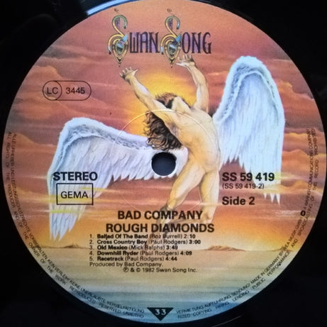 Bad Company (3) : Rough Diamonds (LP, Album)