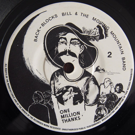 Back-Blocks Bill & The Moving Mountain Band : Get Behind The Union (7", Single)