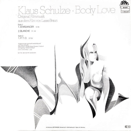 Klaus Schulze : Body Love (LP, Album, RE)