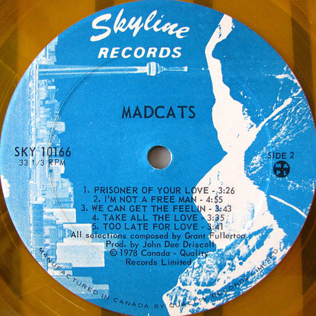 Madcats : Madcats (LP, Album, Ltd, Gol)