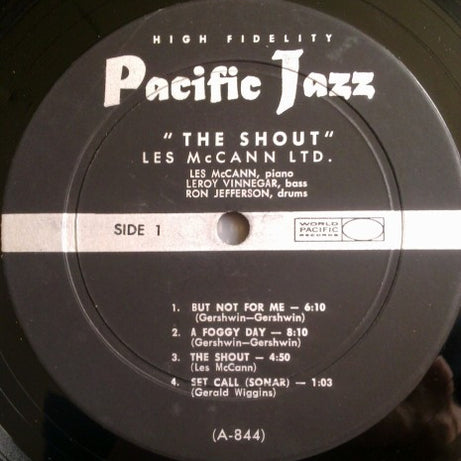 Les McCann Ltd. : The Shout (LP, Album, Mono)