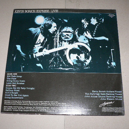 Kevin Borich Express : Live! (LP, Album, RE)