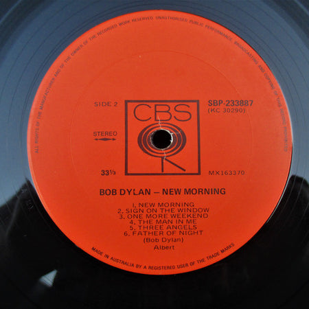 Bob Dylan : New Morning (LP, Album)
