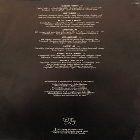 Richard Clapton : Mainstreet Jive (LP, Album)