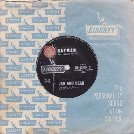 Jan & Dean : Batman (7", Single)