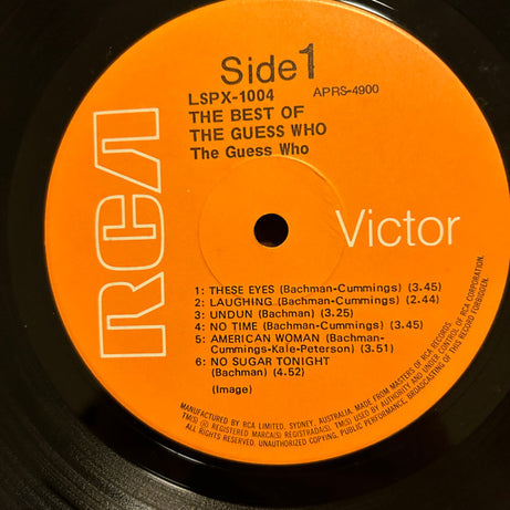 The Guess Who : The Best Of The Guess Who (LP, Comp)