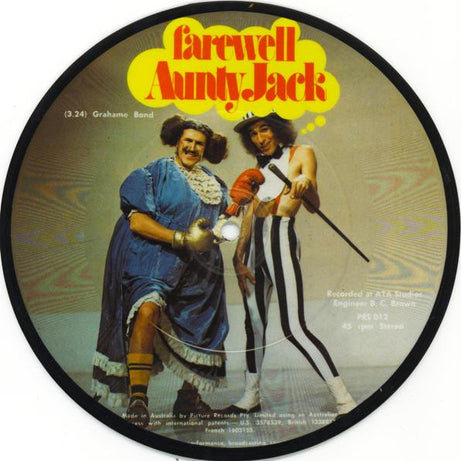 Aunty Jack  /  Grahame Bond : Farewell Aunty Jack (7", Single, Pic)