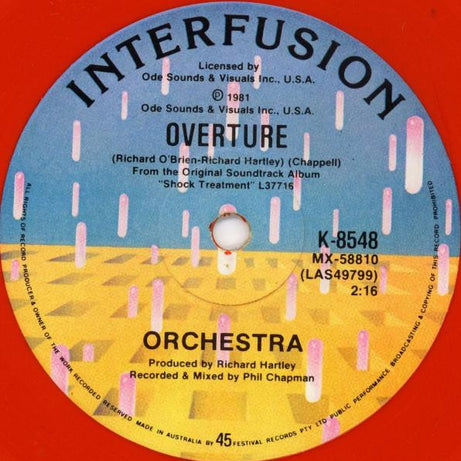 Shock Treatment Cast : Shock Treatment (7", Single, Ltd, Red)