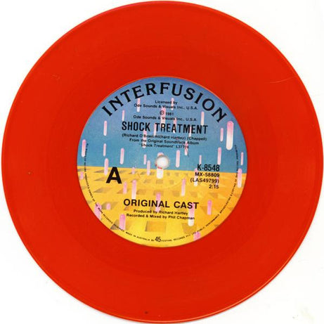 Shock Treatment Cast : Shock Treatment (7", Single, Ltd, Red)