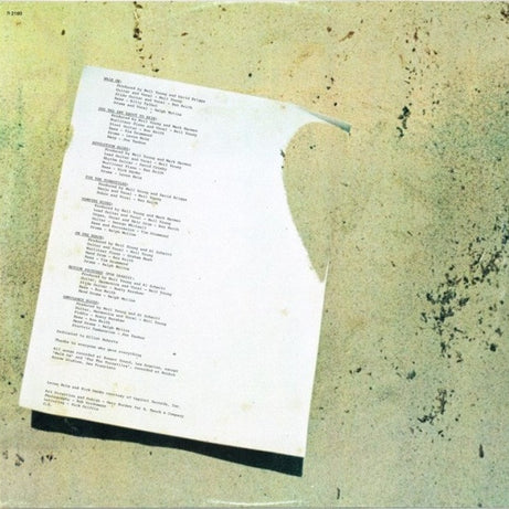 Neil Young : On The Beach (LP, Album, Sem)