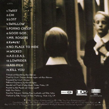 Korn : Life Is Peachy (CD, Album, Enh, RE, Son)
