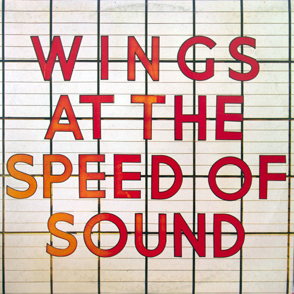 Wings (2) : Wings At The Speed Of Sound (LP, Album)