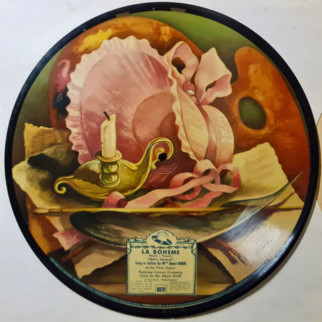 Geori Boué : La Boheme / Madame Butterfly (Shellac, 10", Pic)