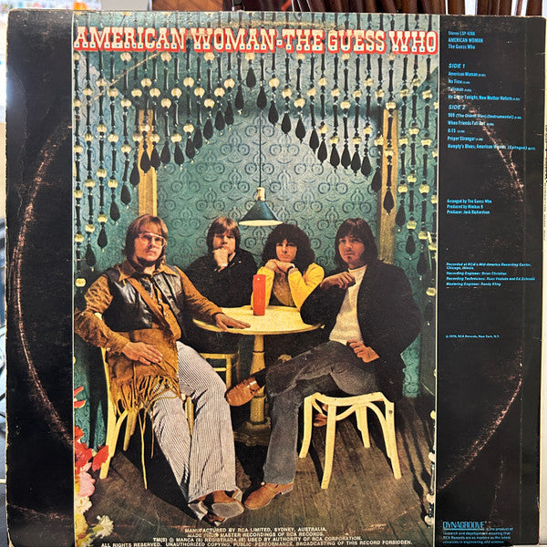 The Guess Who : American Woman (LP, Album)
