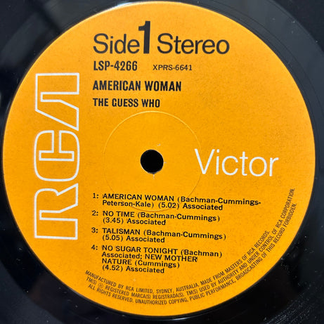 The Guess Who : American Woman (LP, Album)