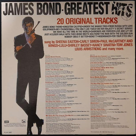 Various : James Bond Greatest Hits (LP, Comp)