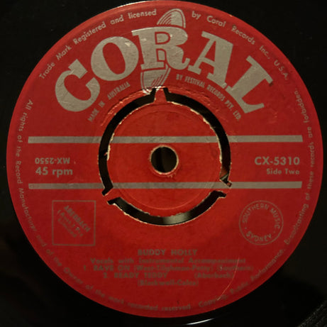 Buddy Holly : (You're So Square) Baby I Don't Care (7", EP)