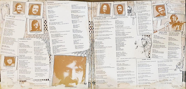 Frank Zappa And The Mothers : Over-Nite Sensation (LP, Album, Gat)