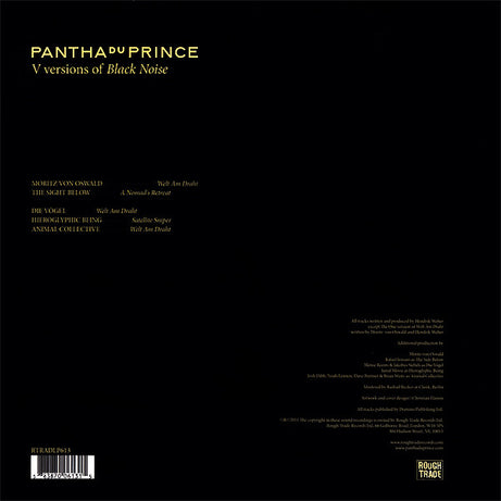 Pantha Du Prince : V Versions Of Black Noise (LP, Comp)