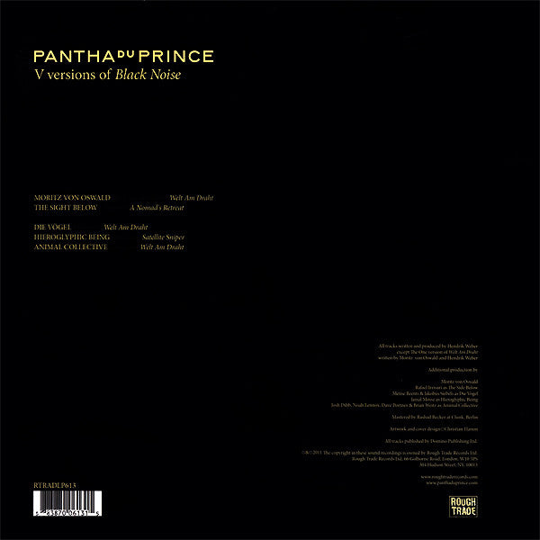 Pantha Du Prince : V Versions Of Black Noise (LP, Comp)