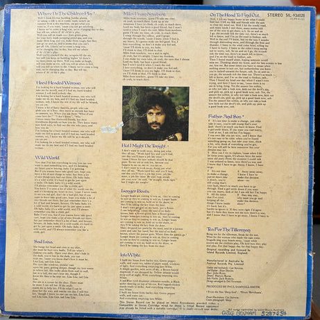 Cat Stevens : Tea For The Tillerman (LP, Album)