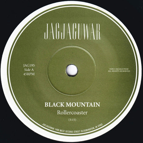 Black Mountain : Rollercoaster b/w In The Drones (7", Single)
