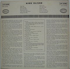 King Oliver : King Oliver (LP, Comp)