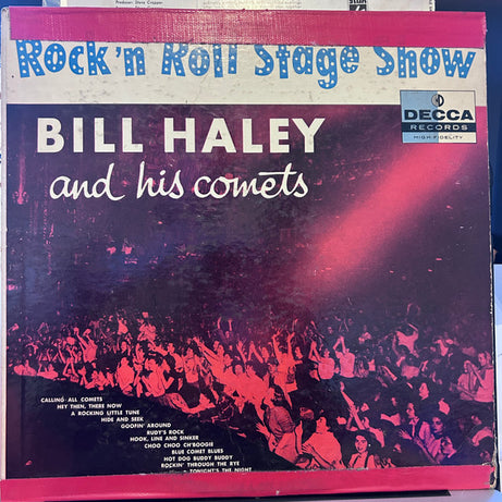 Bill Haley And His Comets : Rock 'n Roll Stage Show (LP, Album, Promo)