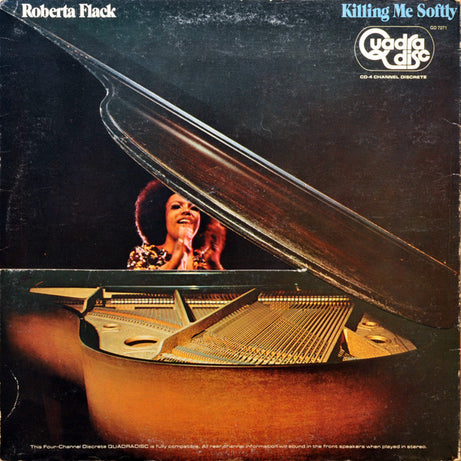 Roberta Flack : Killing Me Softly (LP, Album, Quad, SP )
